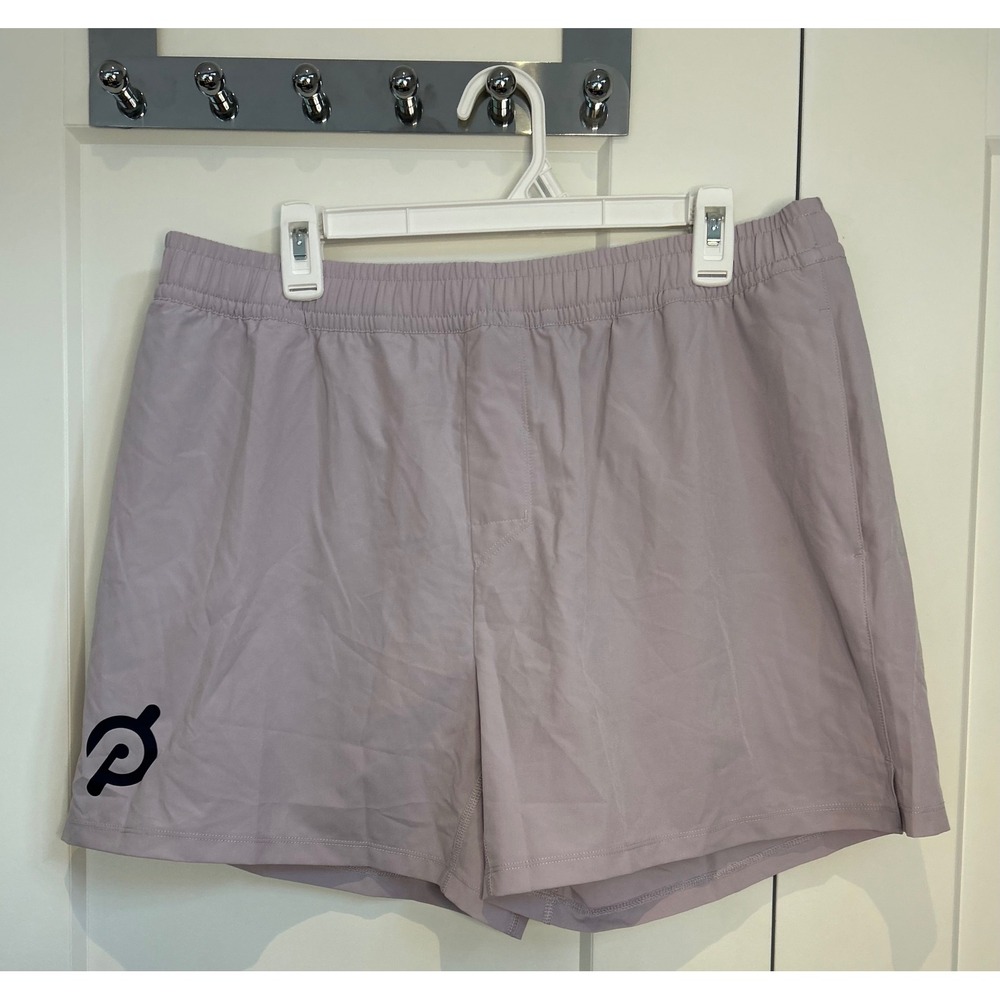 Peloton Women's XL Output 5" Lined Turin Athletic Running Shorts Purple